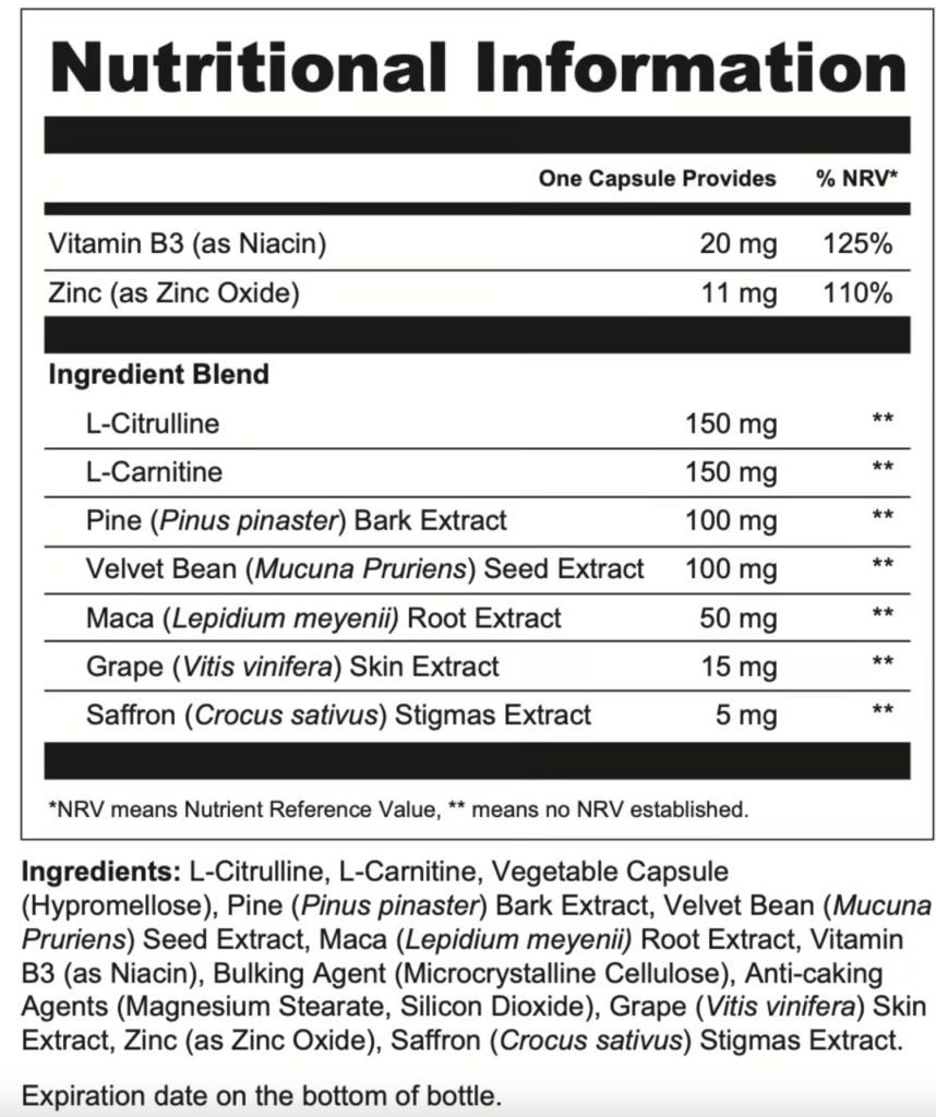 Inhaltsstoffe Libonex Gummies